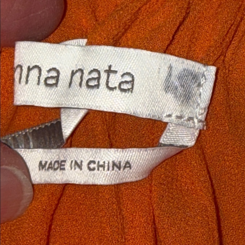 Revolve Anna Nata Makayla Dress In Desert Orange - Picture 7 of 8